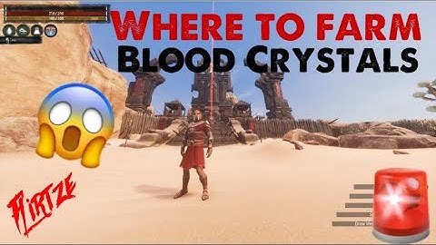 Conan Exiles - How to farm Blood Crystals & where to find them!!!