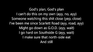 Drake - God's Plan lyrics