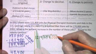 Percent Increase & Percent Decrease Details