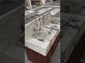 Calacatta Viola Marble Bathroom Vanity #interiordesigner #stonefurniture #bathroomvanity #marble