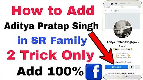 How To Add Aditya Pratap Singh 2021/🏆 Latest Trick🏆/Aditya Pratap Singh Ko Kaise Add Kare/Aditya Pra
