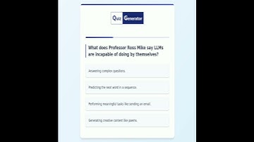 mCP & LLMs Quiz: Test Your Knowledge!