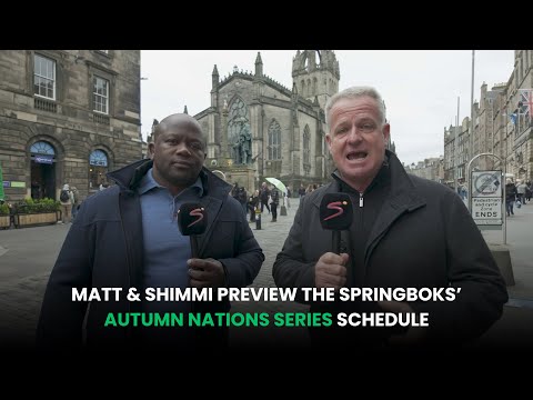 Springboks' Autumn Nations
