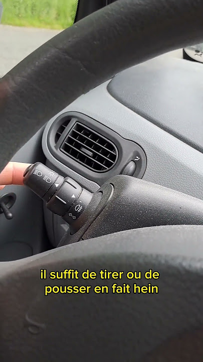 Comment allumer tous les feux de votre véhicule ? #permisdeconduire