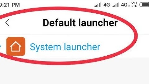 What is System launcher || How Work This Features And Use in Android