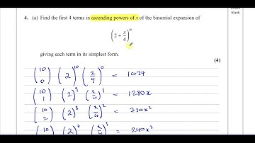 [11] [P1 CAIE] C12, (IAL), WMA01/01, Jan 2014, Q4, Binomial Expansion, Approximation