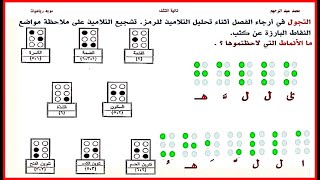 اكتشف الصف الثاني الابتدائي ترم 2 درس ١١٨ طريقة برايل  !@Abd_elrehem-0011  @Abd_elrehem-0033