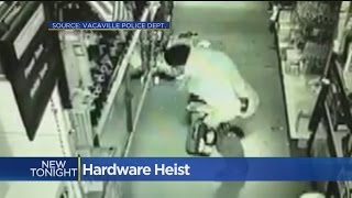 Thieves Target Vacaville Hardware Store Just Down The Street From Police Station