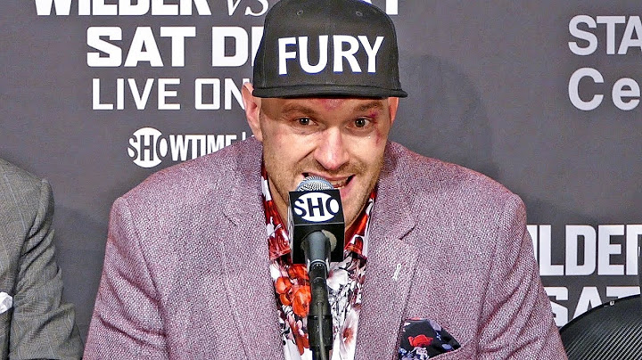 Tyson Fury POST FIGHT PRESS CONFERENCE | vs. Deontay Wilder
