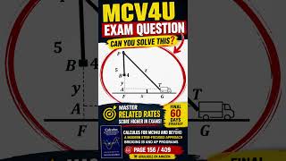 MCV4U Exam Question Rate of Change