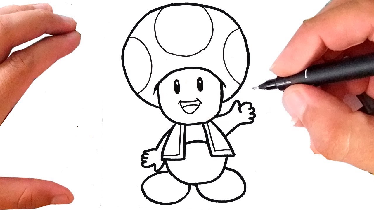 Cogumelo do mario desenho