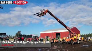 2008 SkyTrak 8042 4x4 Telescopic Reach Lift