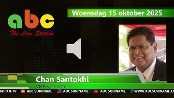 Santokhi wil naamsverandering voor de VHP - ABC