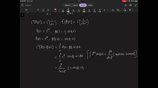 Laplace Transformation_Convolution theorem Problem