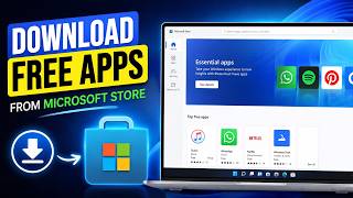 How to Download & Install Free Apps from Microsoft Store on Windows 11 screenshot 1