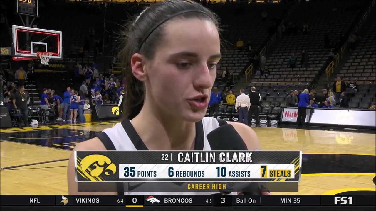 35 For Caitlin Clark In MONSTER Game + 10 Assists, 7 Steals, & 6 Rebs ...