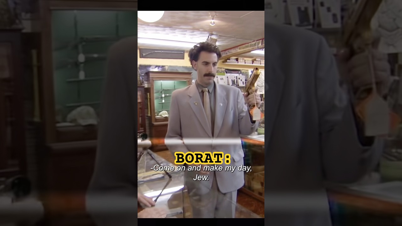 Borat Defends Himself from Jew #Borat — Transcript