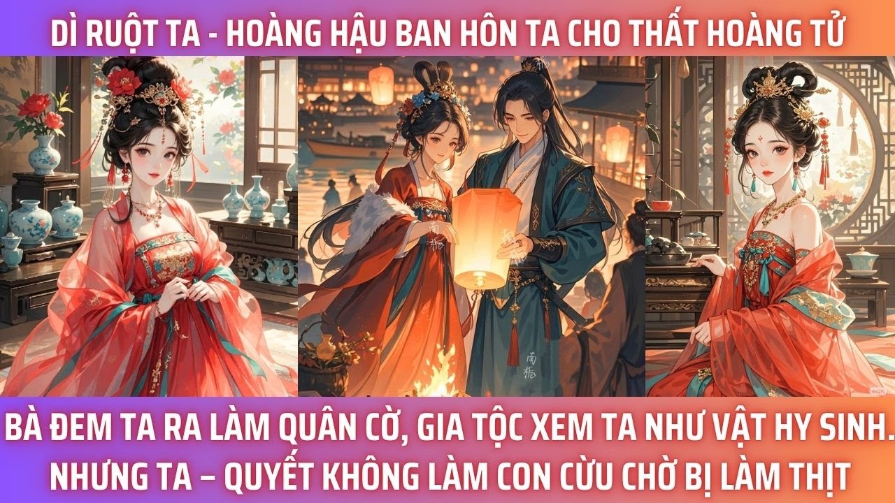 DÌ RUỘT TA - HOÀNG HẬU BAN HÔN TA CHO THẤT HOÀNG TỬ. BÀ ĐEM TA RA LÀM QUÂN CỜ, GIA TỘC LẠI XEM TA