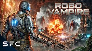 When A Cyborg Enforcer Battles Vampires | Robo Vampire | Full Retro Sci-Fi Movie