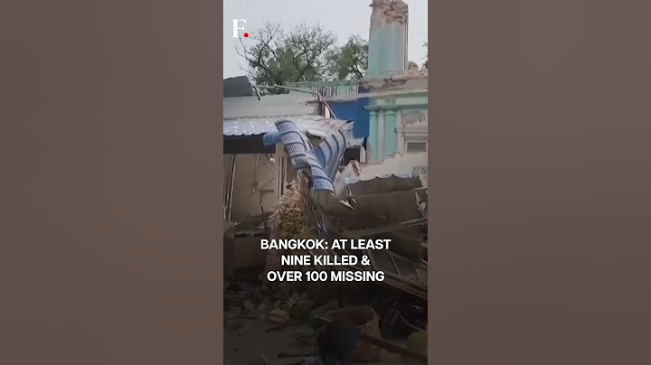 Deadly Earthquake Leaves Widespread Devastation In Myanmar & Bangkok | Subscribe To Firstpost | N18G
