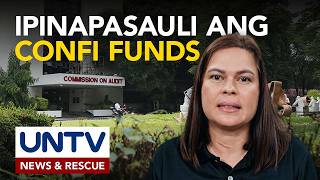 Notice of Disallowance ng COA sa P73M confi funds ni VP Duterte noong 2022, pinagtibay