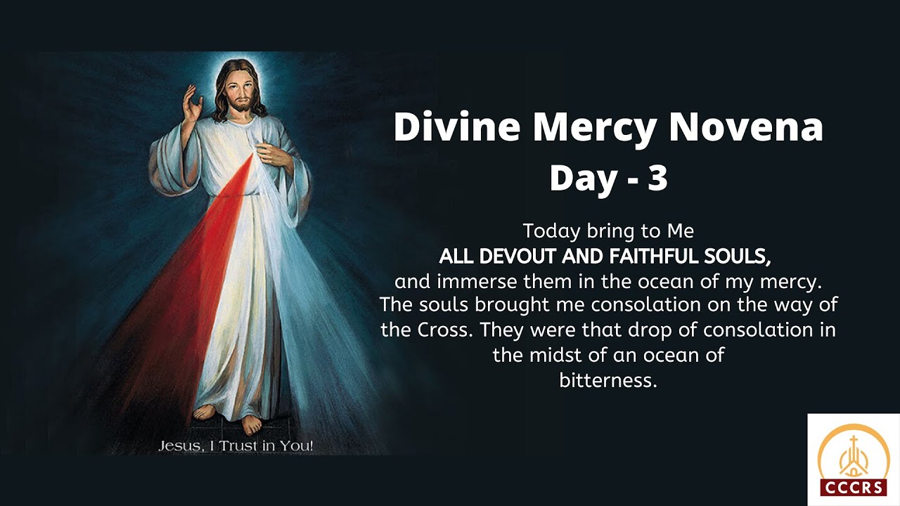 Divine Mercy Novena Day 3 CCCRS YouTube