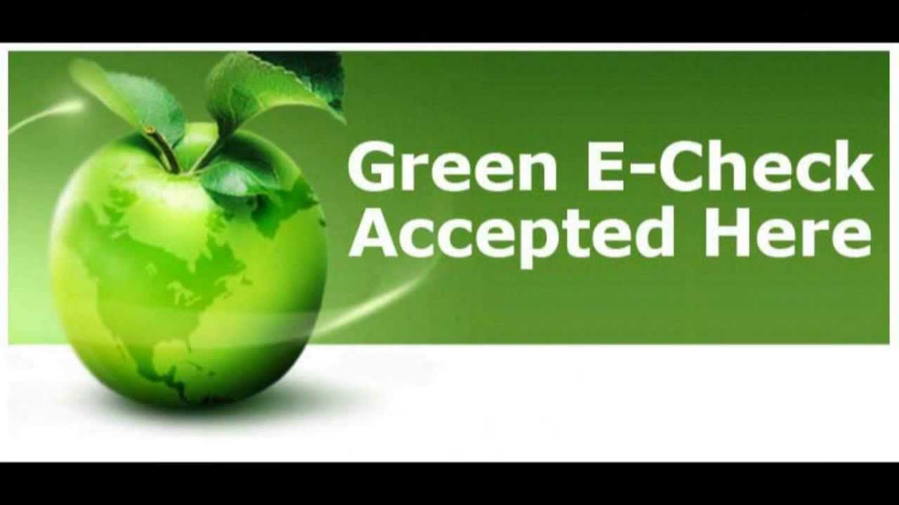 Green E-Check Ordering Instructional Video