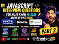 Most Asked JavaScript Interview Questions 2026 | Part 2 🔥