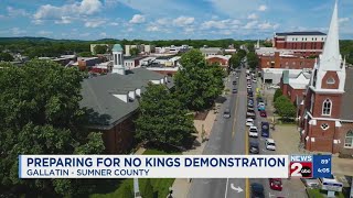 Preparations underway for 'No Kings' demonstration in Gallatin