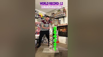 World RECORD Funko Pop Stacking! 😮 #funko #youtubeshorts #dontletthisflop #foryou #worldrecord #wow