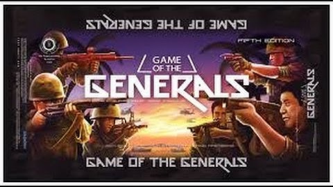 Game of the Generals (Sphinx vs Ghepalz)