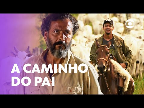 Zé Lucas conseguiu um trabalho que pode levá-lo até Zé Leôncio | Pantanal | TV Globo