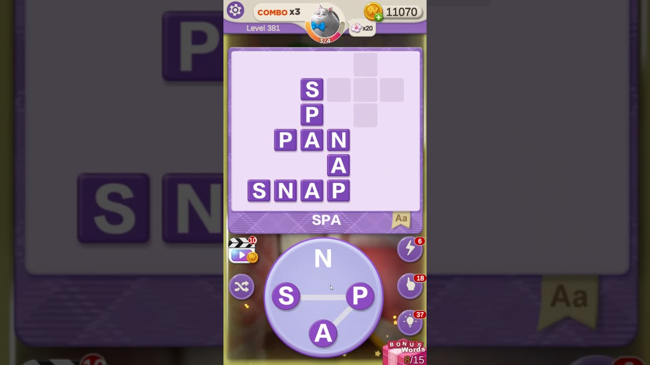 WORD VILLAS level 381
