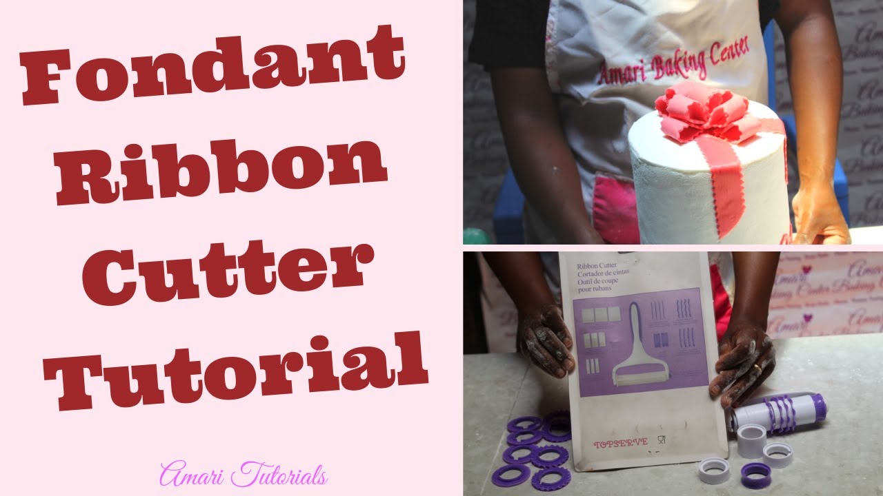 Fondant Ribbon Cutter – Bake Supply Plus