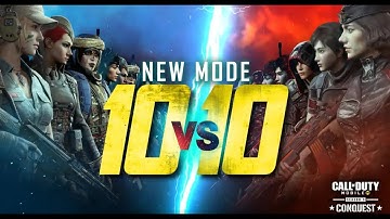 NEW 10v10 MODE IN COD MOBILE! (Call of Duty Mobile 10 vs 10 Gunfight Mode)