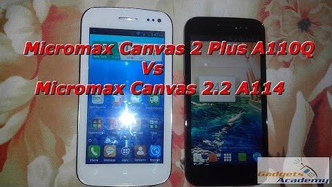 Micromax Canvas 2 Plus VS Canvas 2.2 [HD]