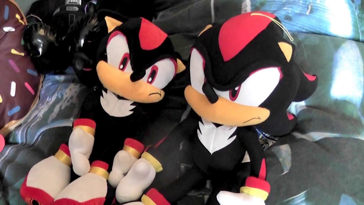 Package 20 Inch Ge Shadow The Hedgehog Plush Youtube