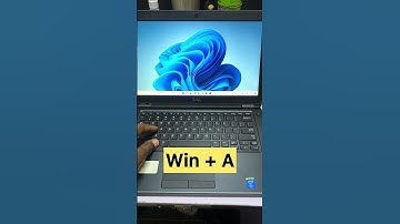 How to open Action Center #computer #computertricks #techtok #laptop #window11 #technology #shortcut