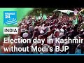 Modi&#39;s BJP skips Kashmir in India polls for first time in three decades • FRANCE 24 English