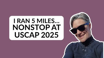 Running Through USCAP 2025… Literally