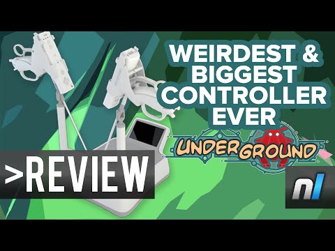 Weirdest & Biggest 3rd Party Nintendo Controller Ever - Surgical Laparoscopic Controller for Wii U