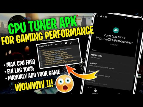 How to Enable Cpu Tuner + Increase Performance on Any Android | No  RootOverclcok - No Lag - YouTube