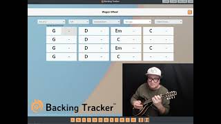 جلسة عزف مع Backing Tracker - أغنية Wagon Wheel screenshot 5