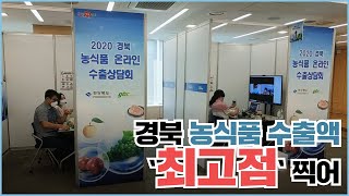 지난해 경북 농식품 수출액 `최고점` 찍었다 경북신문 서인교기자#경북신문TV #서인교기자 #경북도청 #이철우도지사 #샤인머스캣 #김천시청 #김충섭시장 #프레쉬벨 #석류콜라겐젤리