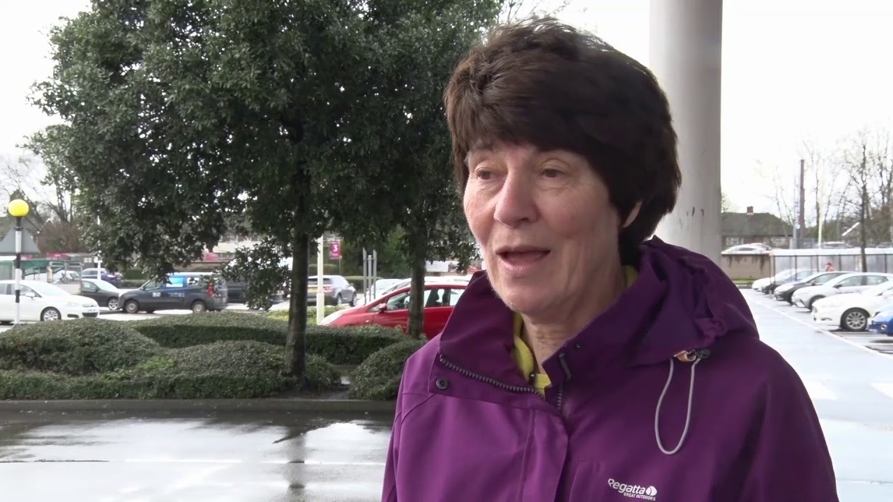 Potholes on A48 road in Cardiff