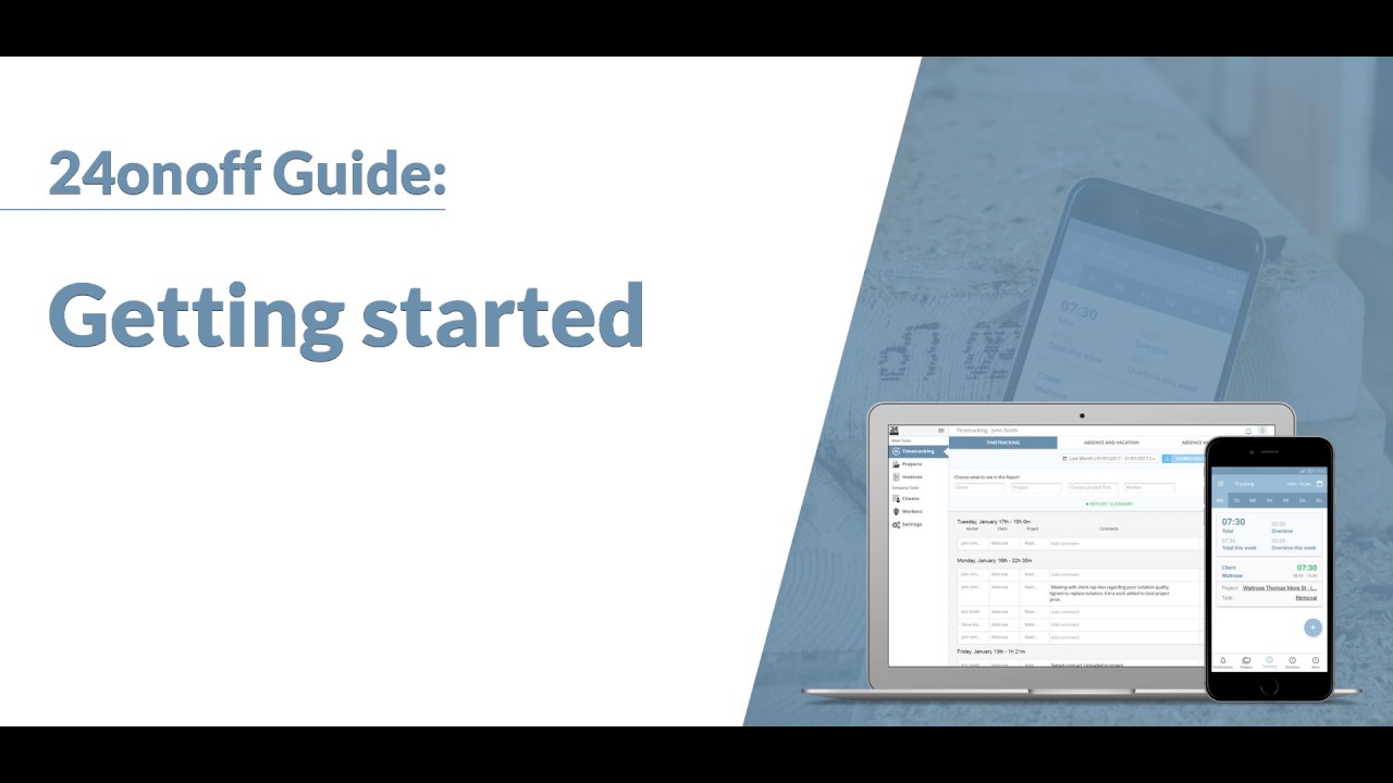 24onoff - Getting started