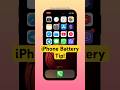 iPhone Battery Dying Fast? Turn THIS Off Now! #iphone #shorts