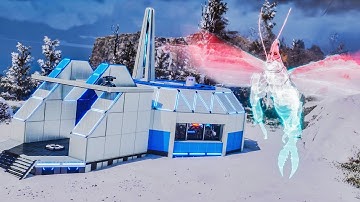 I Built a Space Outpost Base in ARK: Survival Ascended!