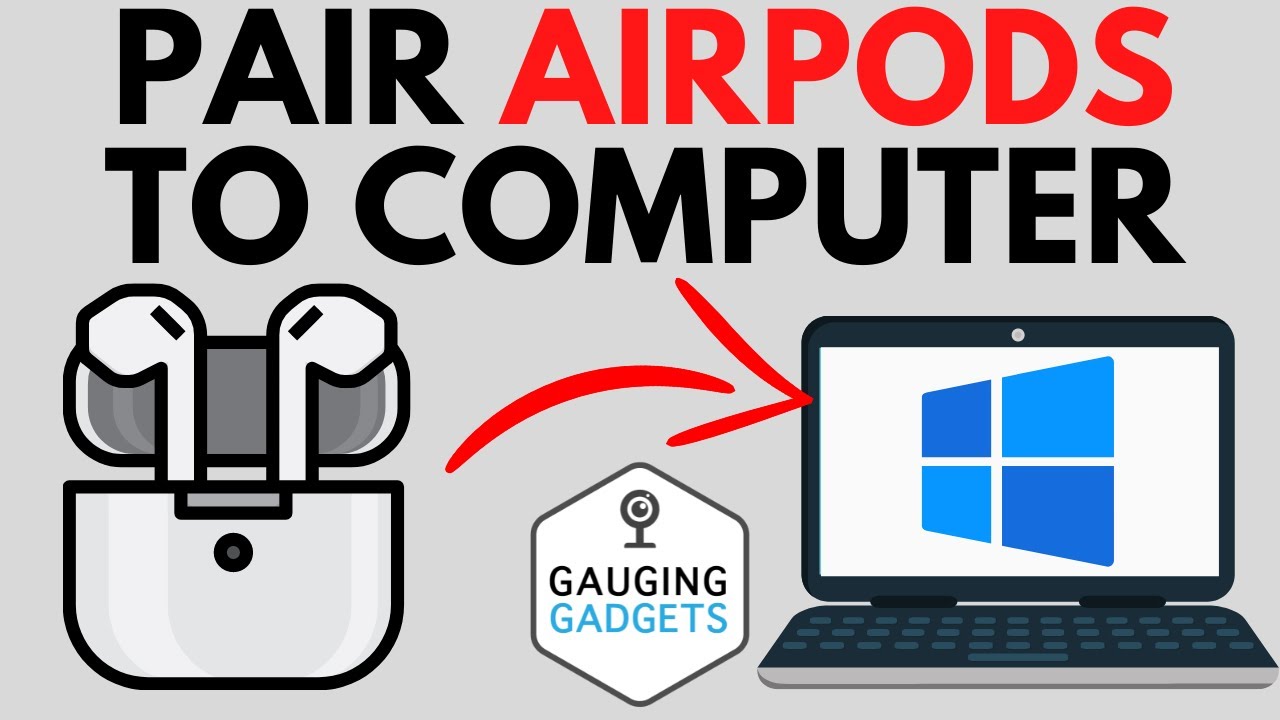 How to Connect AirPods Pro to Windows PC Laptop - YouTube