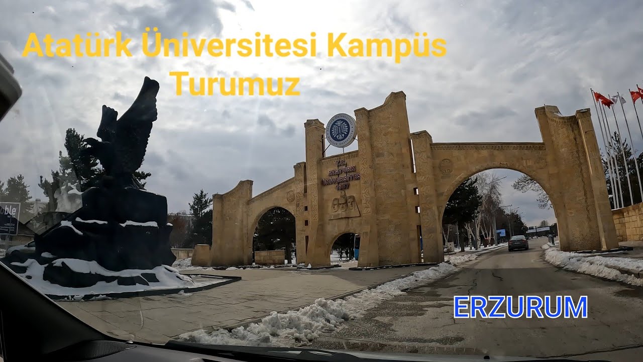 Atatürk Üniversitesi kampüs turu #atauni #Ataüni #erzurum